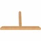Ekena Millwork Portland Timber Gable Bracket, Western Red Cedar, 84"W x 53"H x 5 1/2"D x 5 1/2"F, 15/12 Pitch GBW084X53X0606POR00SWR - alternate 4